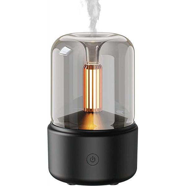 Lampa świeczna Ultradźwiękowy nawilżacz powietrza Dyfuzor aromatyczny
